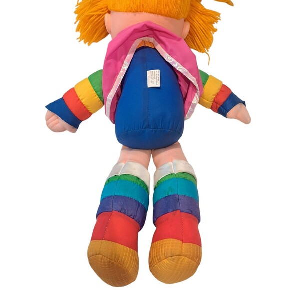 VTG 1983 Rainbow Brite Doll Large 17" Mattel Hallmark & Sleeping Bag  RARE - Picture 6 of 16